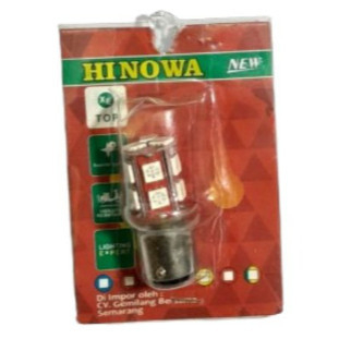 MERAH HINOWA NEW MOTORCYCLE LED BULB LED MOTORCYCLE STOPLAMP LED MOTORCYCLE TWILIGHT LIGHT RED
