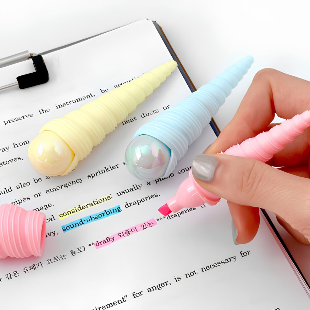 PASTEL SHELL MODEL HIGHTLIGHTER - อุปกรณ์เสริม JUMBO