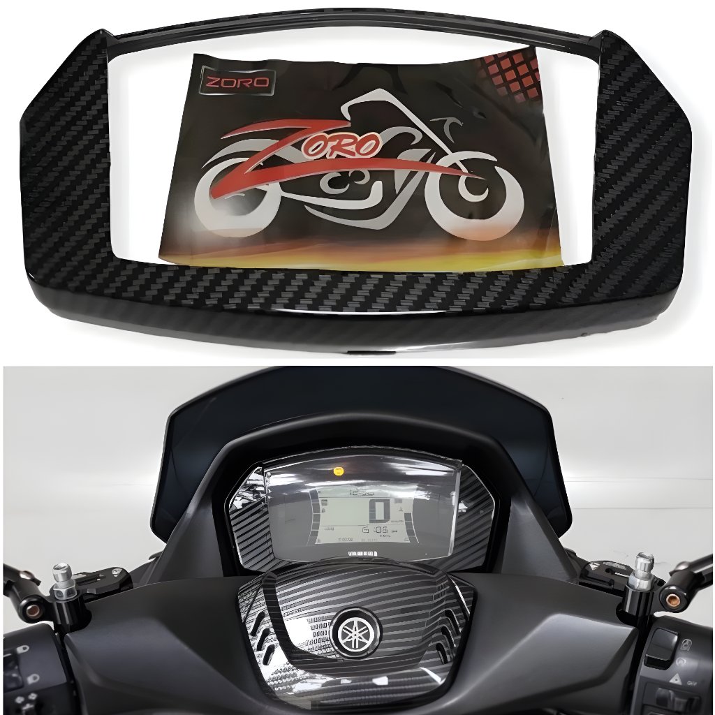 NMAX New Carbon WTP Dip 2020-2022 ฝาครอบมาตรวัดความเร็ว – แผงคอนโซลมาตรวัดความเร็ว Yamaha NMAX