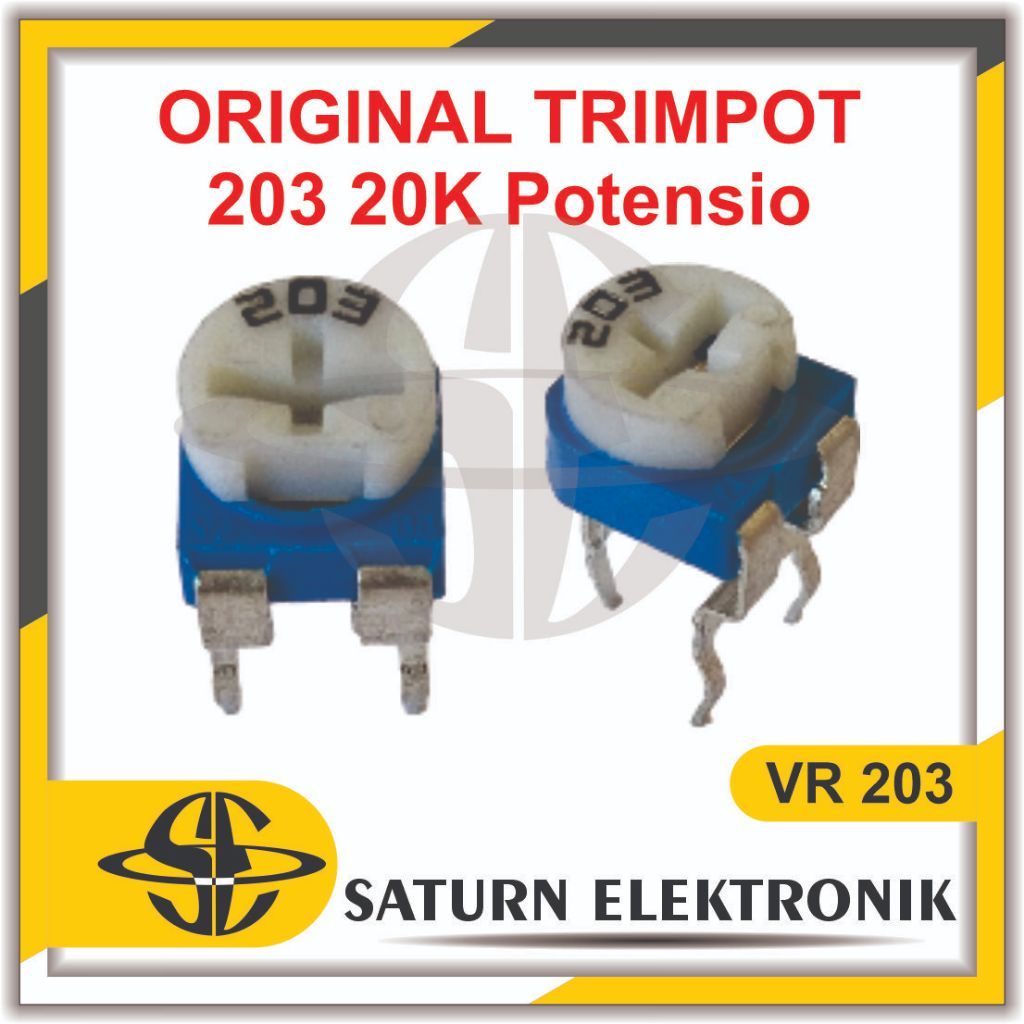 VR 20K Variable Resistor 203 Trimpot Trimmer 20K Ohm