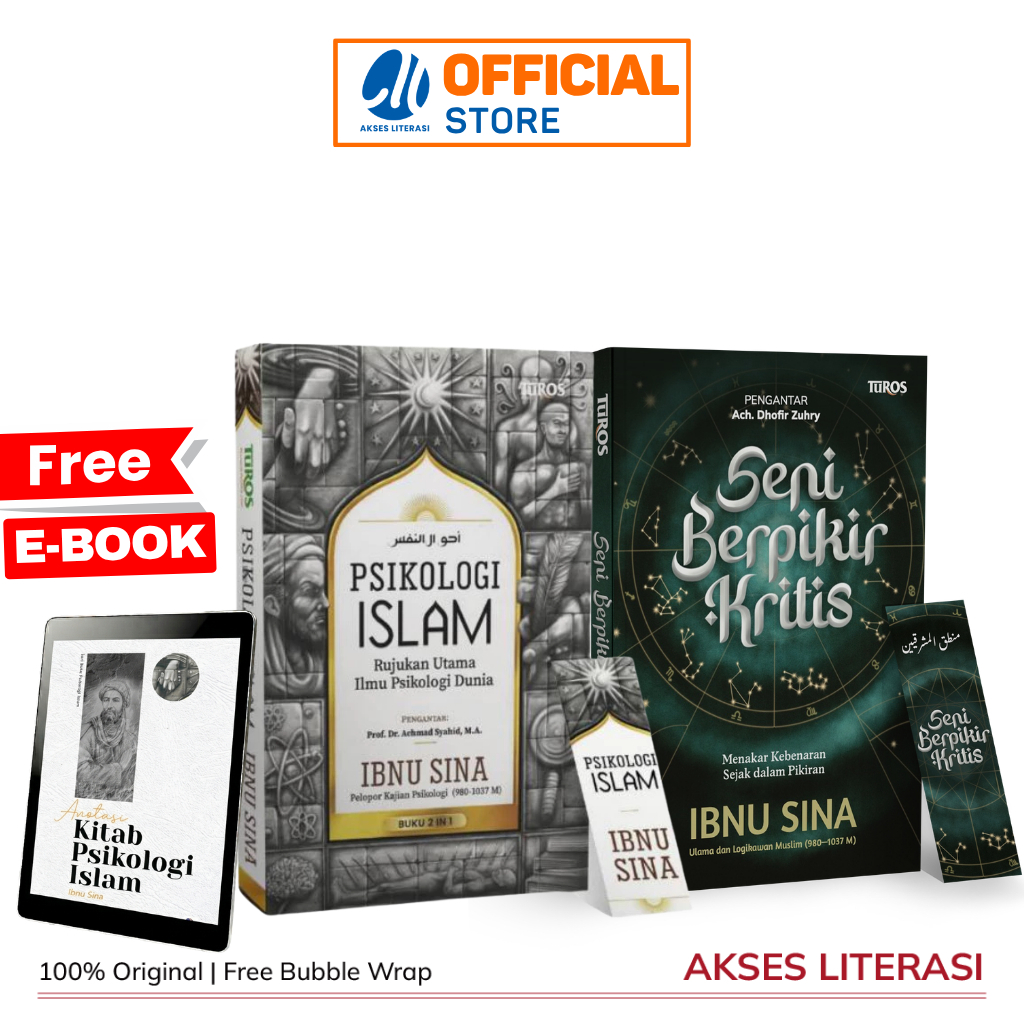[PILIHAN PAKET IBNU SINA] - Psikologi Islam - Seni Berpikir Kritis
