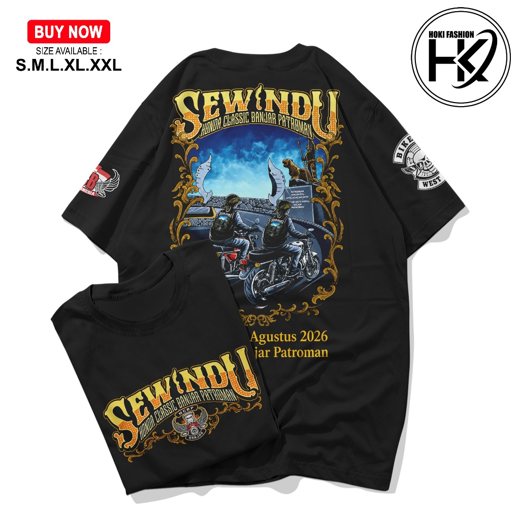 CB SEWINDU HCBP PATROMAN EVENT เสื้อยืด 29 AUGUST 2026 GELORA BANJAR PATROMAN