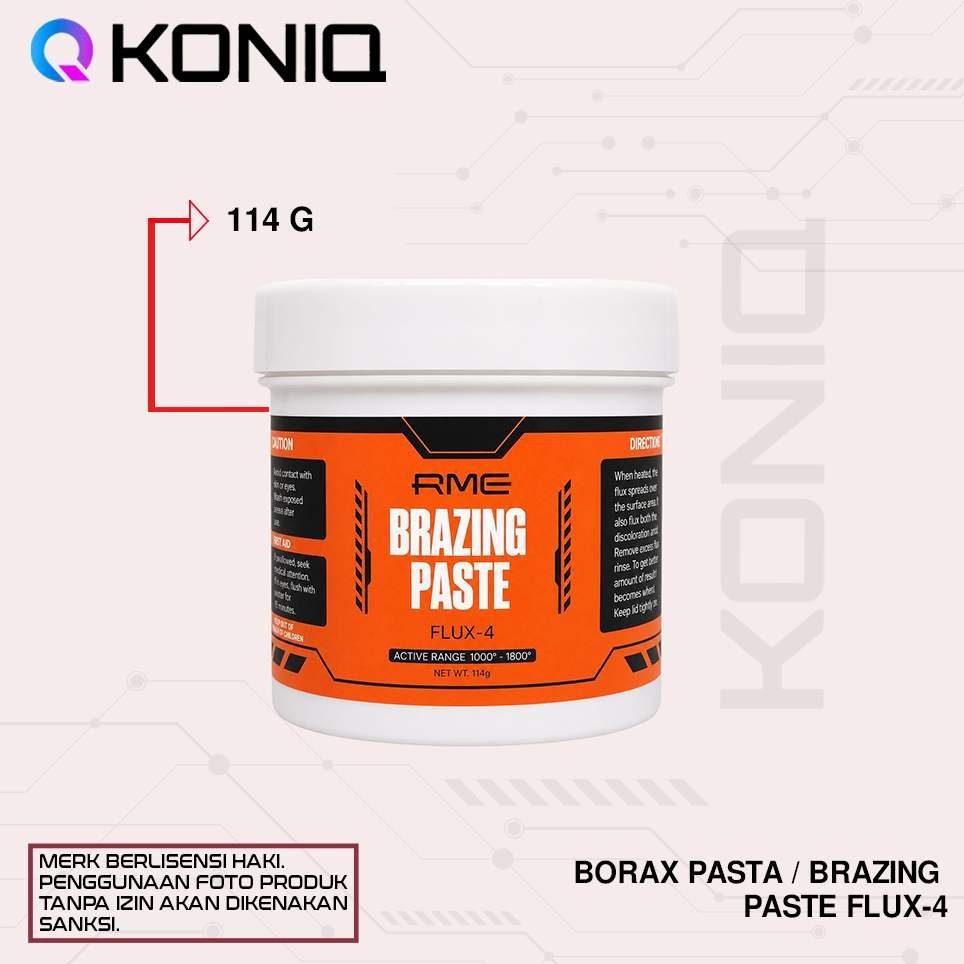 RME BRAZING PASTE – SPRING PASTE – SOLDERING FLUX