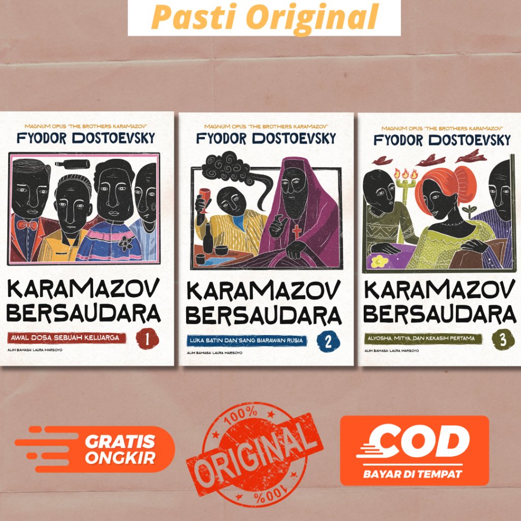 Karamazov Brothers Book - Fyodor Dostoevsky DPG