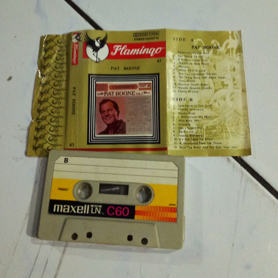 PAT BOONE - VOL 3 - เทปคาสเซ็ต