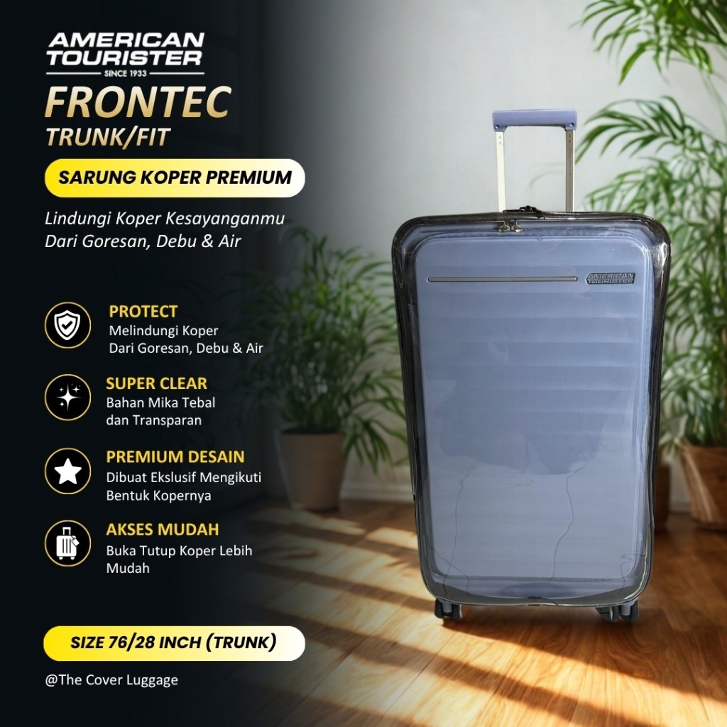 Fullmica กระเป๋าเดินทางสําหรับ American Tourister Frontec Trunk กระเป๋าเดินทางขนาด 76/28 นิ้ว (ขนาดท