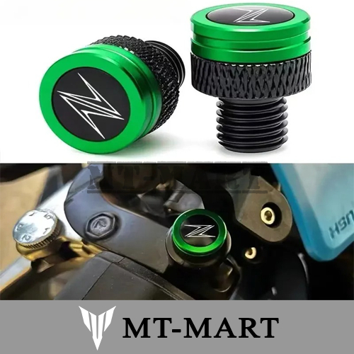 ปลั๊กรูกระจก - ฝาครอบรูกระจกมองหลัง Kawasaki Z250 Z650 Z800 Z900 Z1000 Z1100