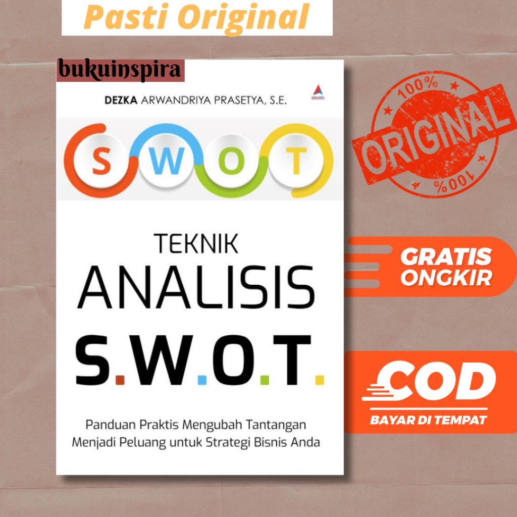 หนังสือเทคนิคการวิเคราะห์ SWOT: คู่มือปฏิบัติในการเปลี่ยนท้าทายให้โอกาส