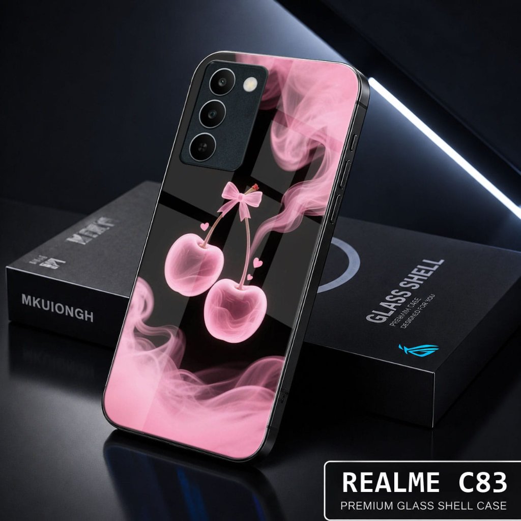 HP REALME C83 SoftCase Glass เคสโทรศัพท์เคลือบเงา REALME C83 - N218