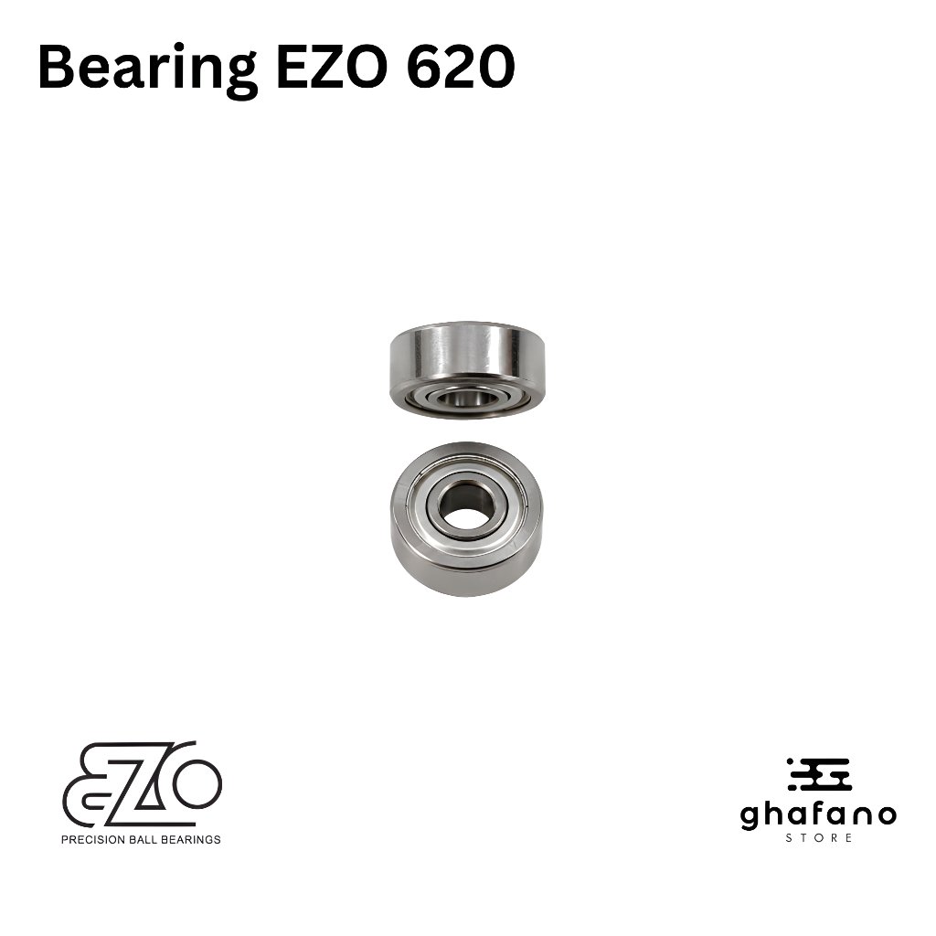 EZO EZZO Precision Ball Bearing 620 Silver 2x6mm Mini 4WD / Bearing Axle & Roller