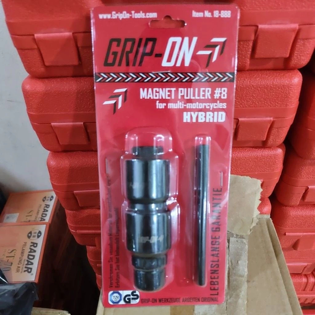 GRIP ON 18-888 Treker Motor No. 8 เครื่องดึงแม่เหล็กมัลติฟังก์ชั่น ไฮบริด