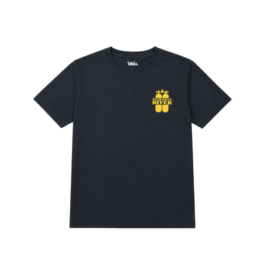 เสื้อยืดดําน้ํา Wetshirt Dive Tech Diver Dive Tshirt