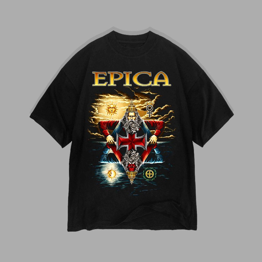 เสื้อยืดวง Epica - Seals Of Solomon | Epica - เสื้อยืด Seals Of Solomon