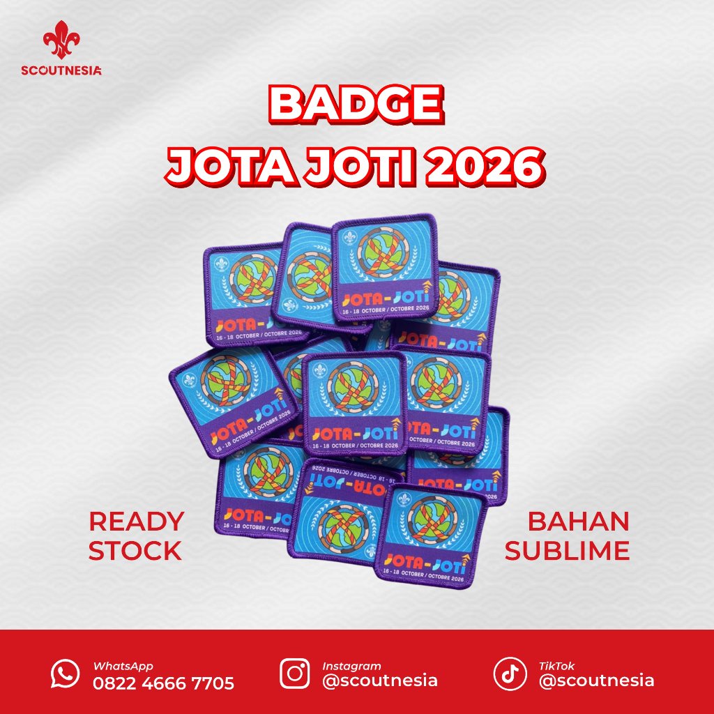 BADGE JOTA JOTI 2026 SUBLIME