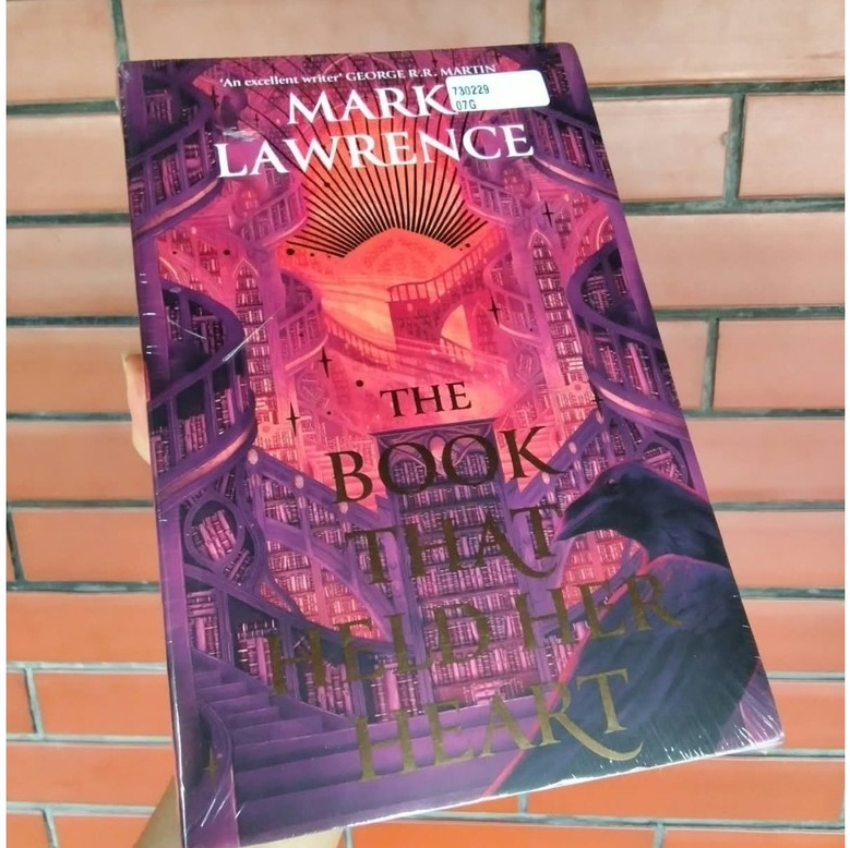 Mark Lawrence The Book thint Held Her Heart Library Trilogy 3 เล่มนวนิยายแฟนตาซีนิยายภาษาอังกฤษ