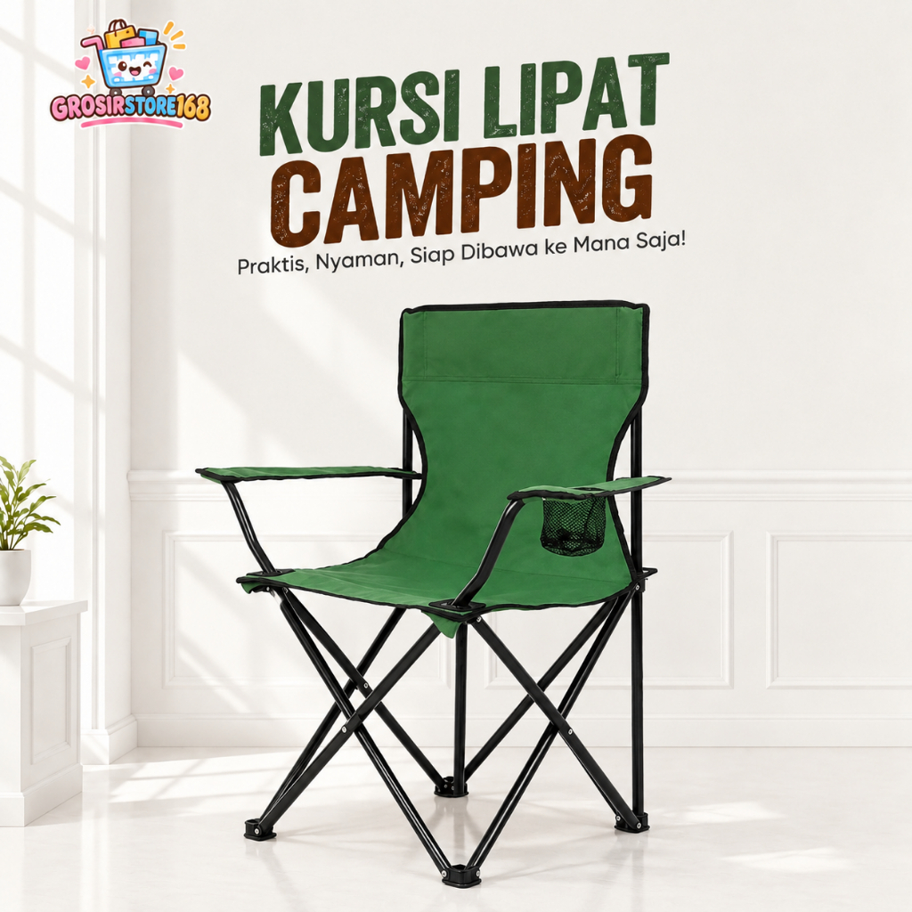 เก้าอี้พับกลางแจ้ง Camping CHAIR Beach Leisure Forest Camping / CAMPING CHAIR