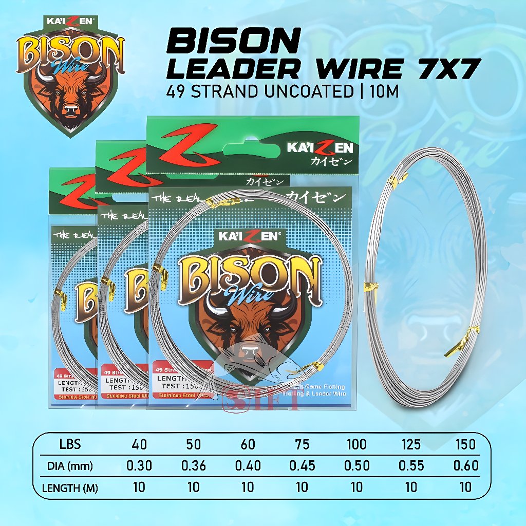 NEKLIN 7x7 สําหรับปลาทูและหลอก KAIZEN BISON 7x7 10 เมตร