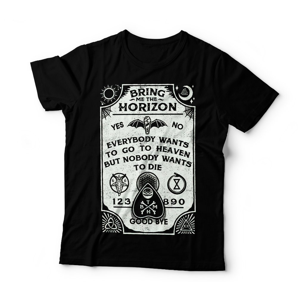 เสื้อยืดวง CaptionStyle BRING ME THE HORIZON | เสื้อยืดคลาสสิคพรีเมี่ยม | เสื้อยืดวง | เสื้อยืดแฟนๆ 
