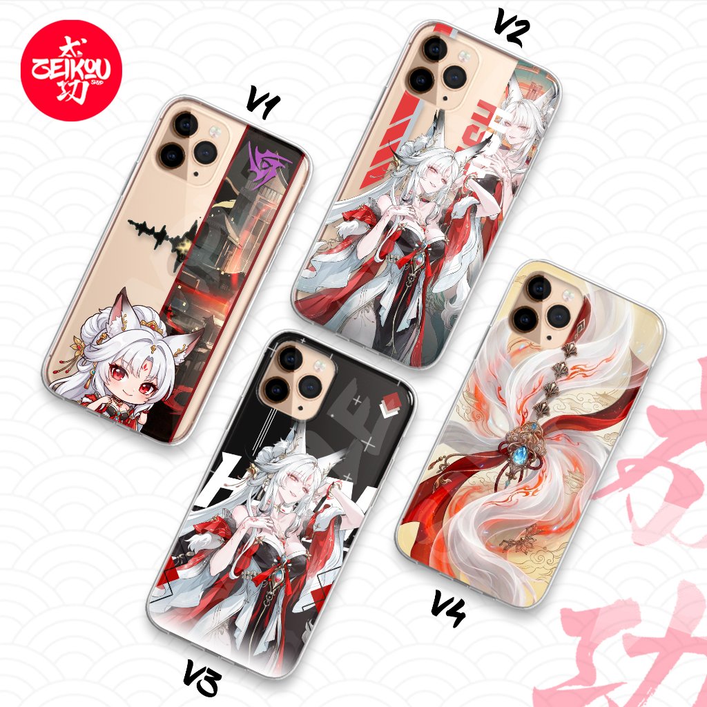 เคส HP Premium Wuthering Waves - Hsin Collection สําหรับโทรศัพท์ Iphone และ Android ทุกประเภท