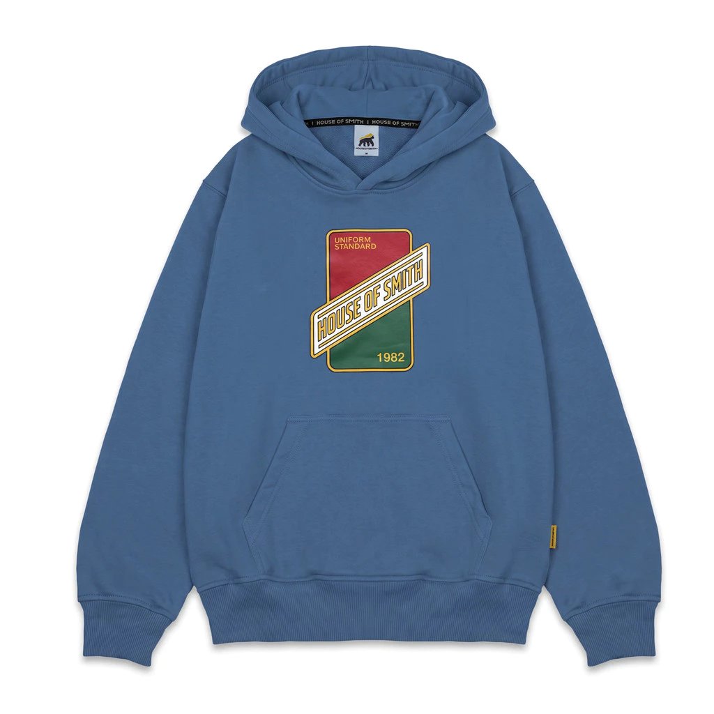 House of Smith BJM Mens Hoodie Sweater - Classico Hoodie Ensign Blue