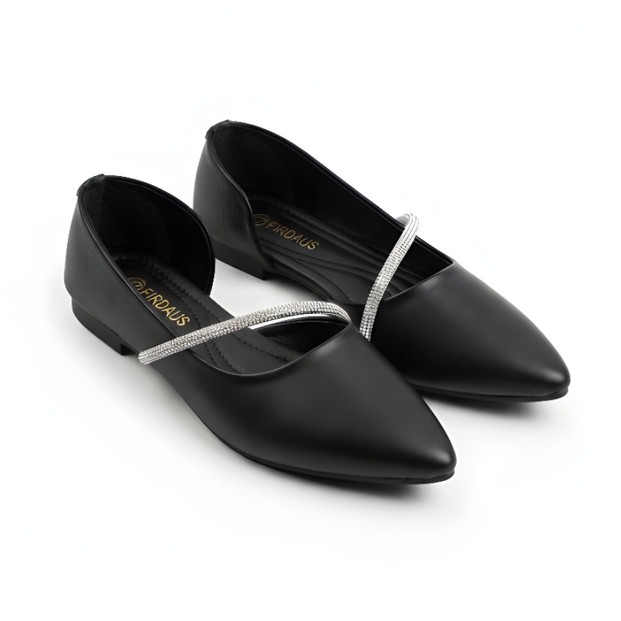 LUFIDA รองเท้าส้นแบนผู้หญิง Slip On Mules รองเท้าส้นแบนผู้หญิง FD-018