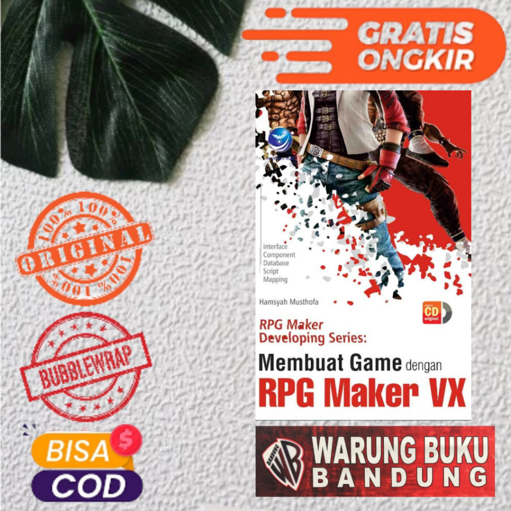 RPG Maker Development Series: ทําเกมพร้อมเครื่องทํา RPG VX+cd - Hamsyah Musthofa