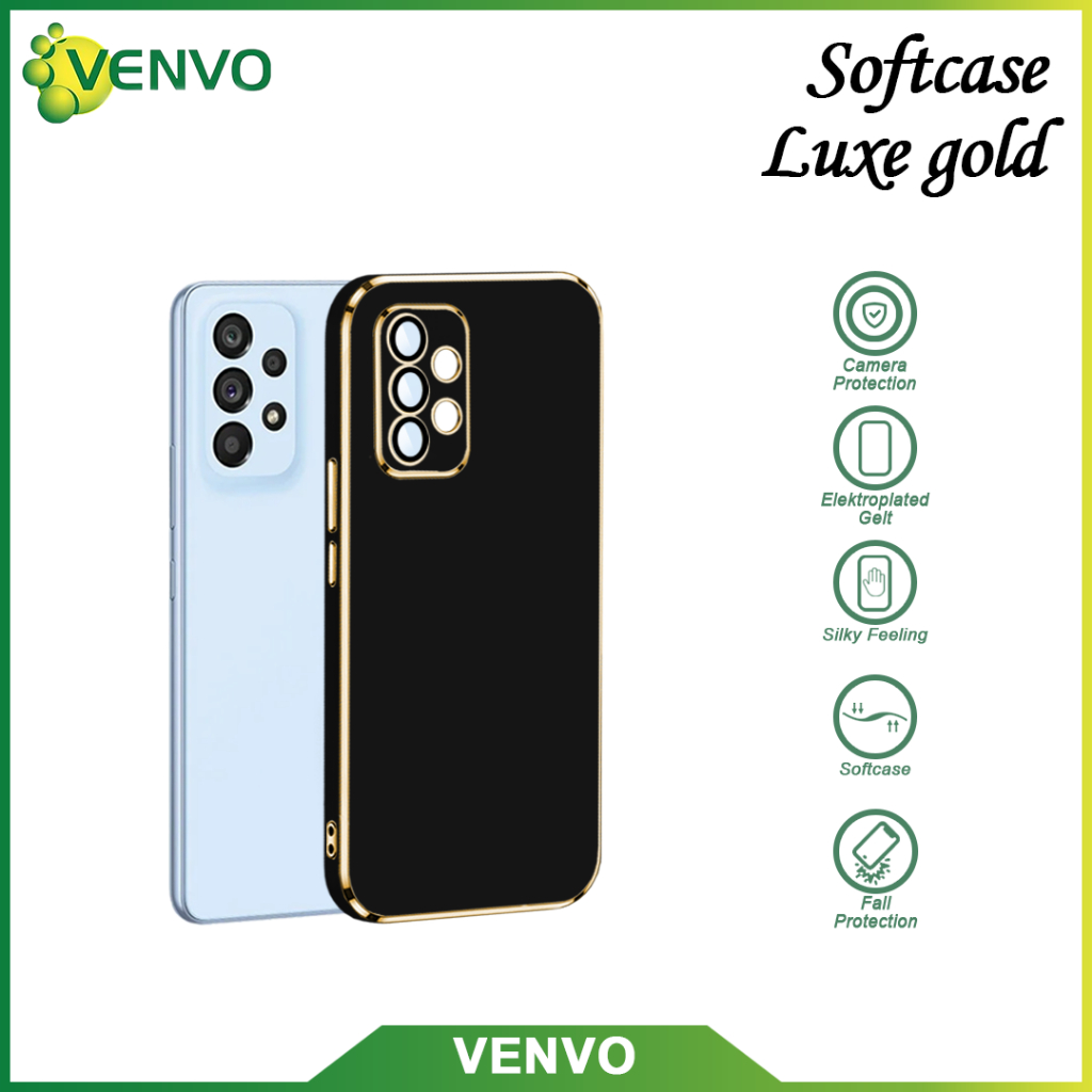 VENVO - VV39 Case Luxe Gold Vivo Y17S Y18 Y03