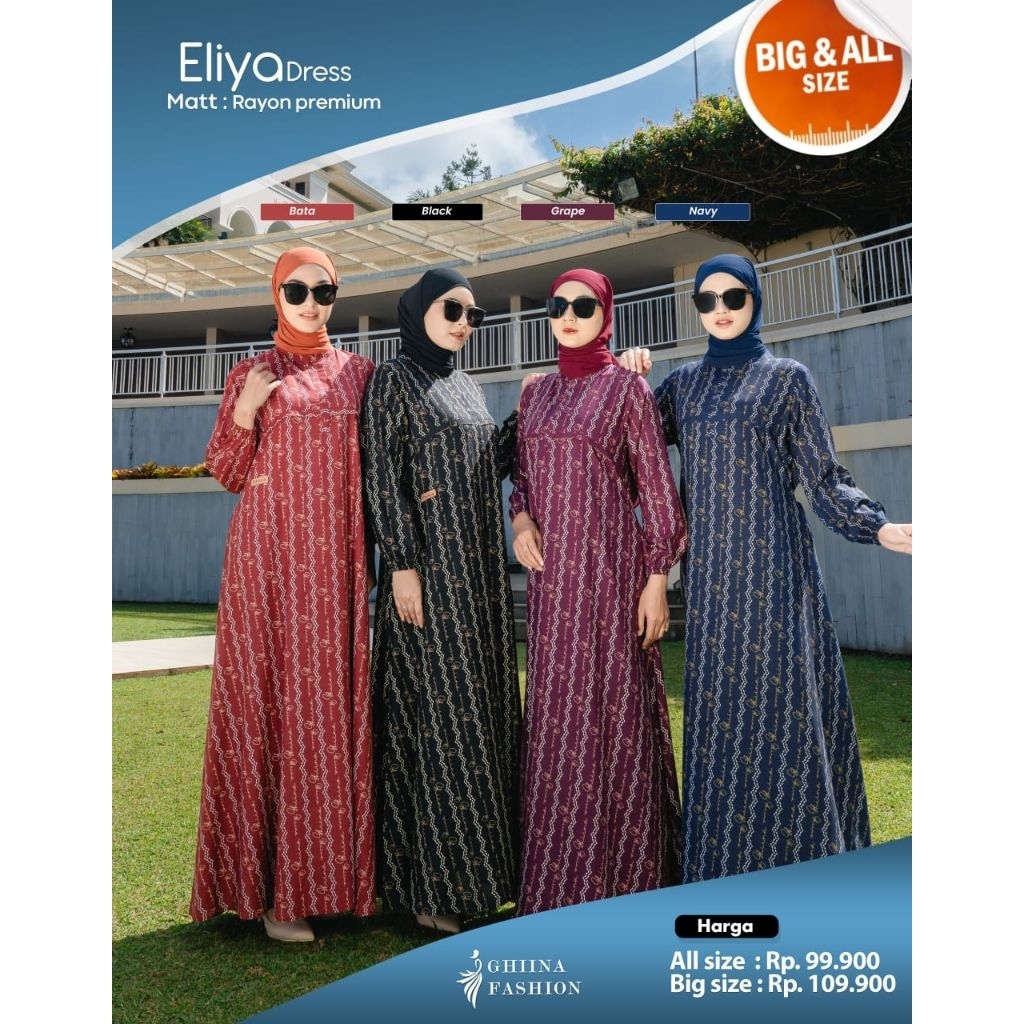 ELIYA, SEANA DRESS GHIINA FASHION