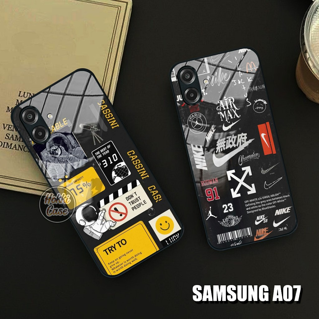 HP Samsung A07 Softcase - Samsung A07 Glass Case - Samsung A07 Phone Case - Silicone For Samsung A07