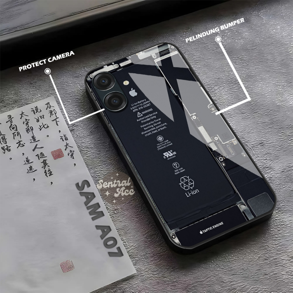 HP Samsung A07 แก้วเคสโทรศัพท์สําหรับ Samsung A07 เคสโทรศัพท์สําหรับ Samsung A07 Softcase โทรศัพท์สํ