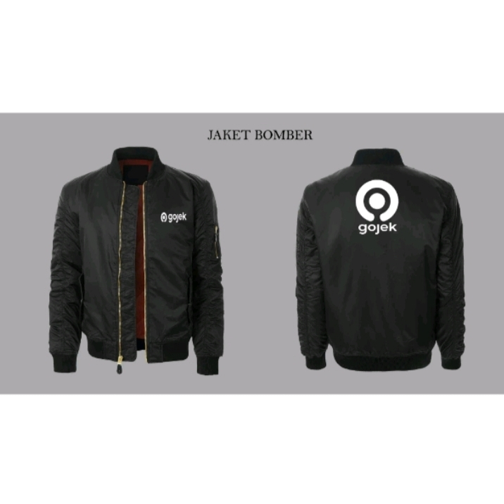 Jakey Bomber Mens Last Ojol Gojek, Cool Thick - jakey Motor Gojek