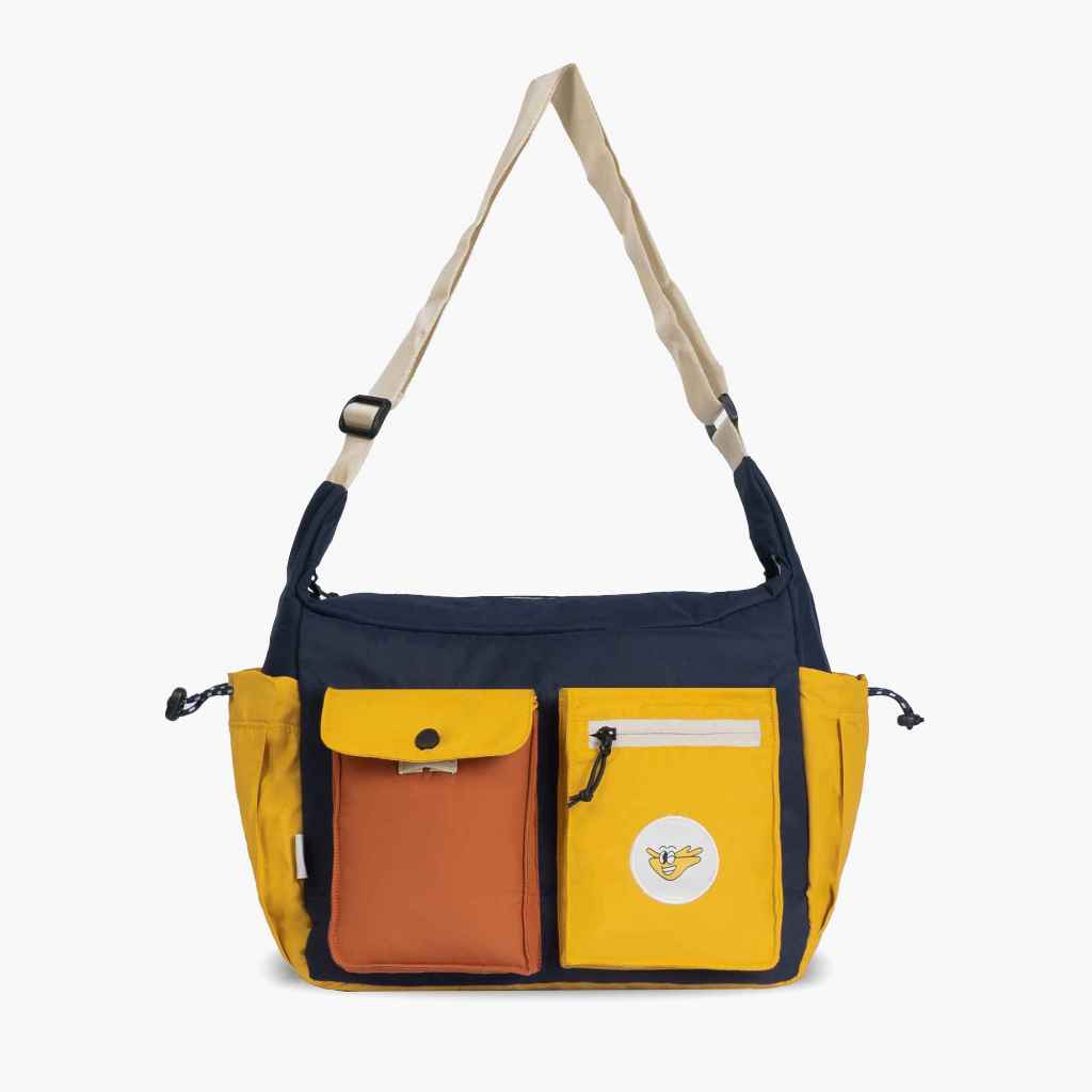 ARTCH - Omocha Navy Orange - กระเป๋าสะพาย