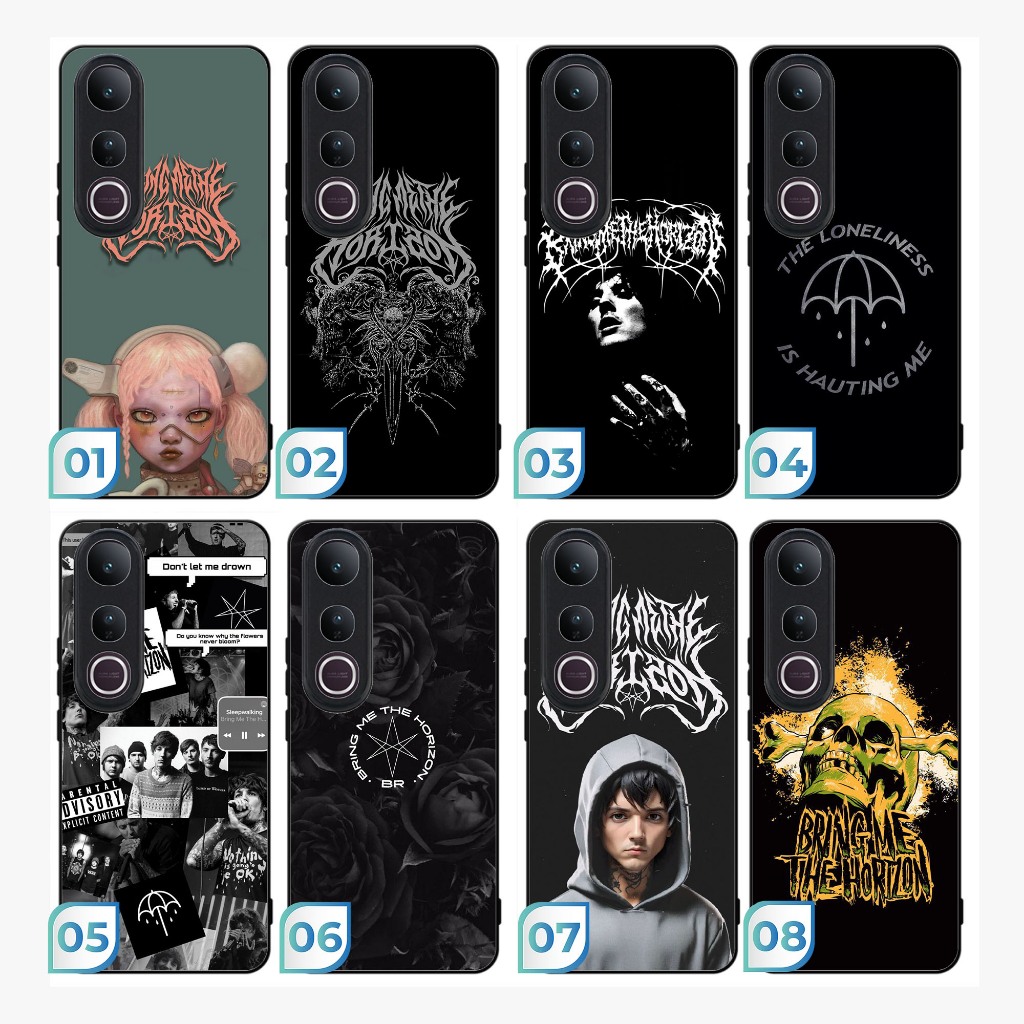 Vivo Y29 Y28 Y18 4G V40 LITE 5G V50 5G V50 LITE IQOOZ9X Bring Me To The Horizon TL0073