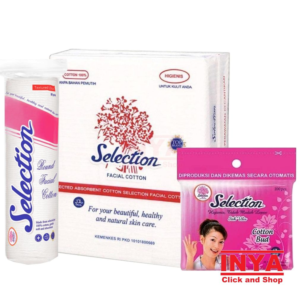 Facial Cotton & Cotton Bud Selection Facial Cotton - Beauty Cotton