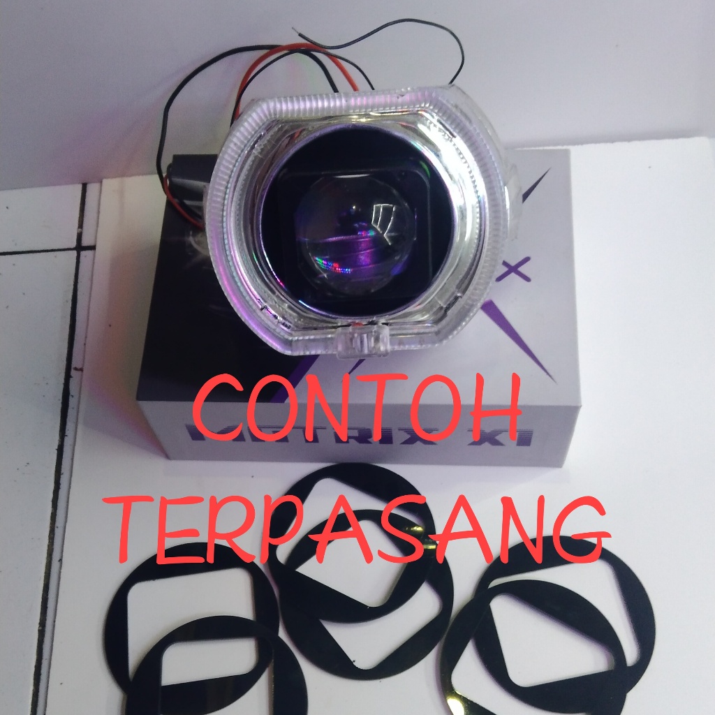 1.5 INCH MATRIX BILED BRACKET สําหรับ 2.5 นิ้ว BMW SHROUD และ 3 นิ้ว BMW SHROUD