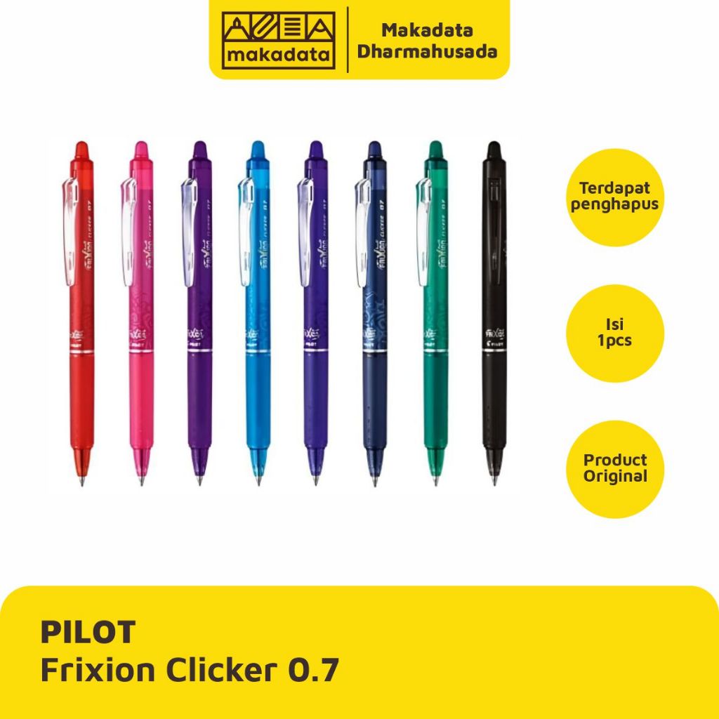 BALLPOINT BALLPOINT | ปากกาลูกลื่น | PILOT FRIXION CLICKER 0.7 PEN (1 ชิ้น)