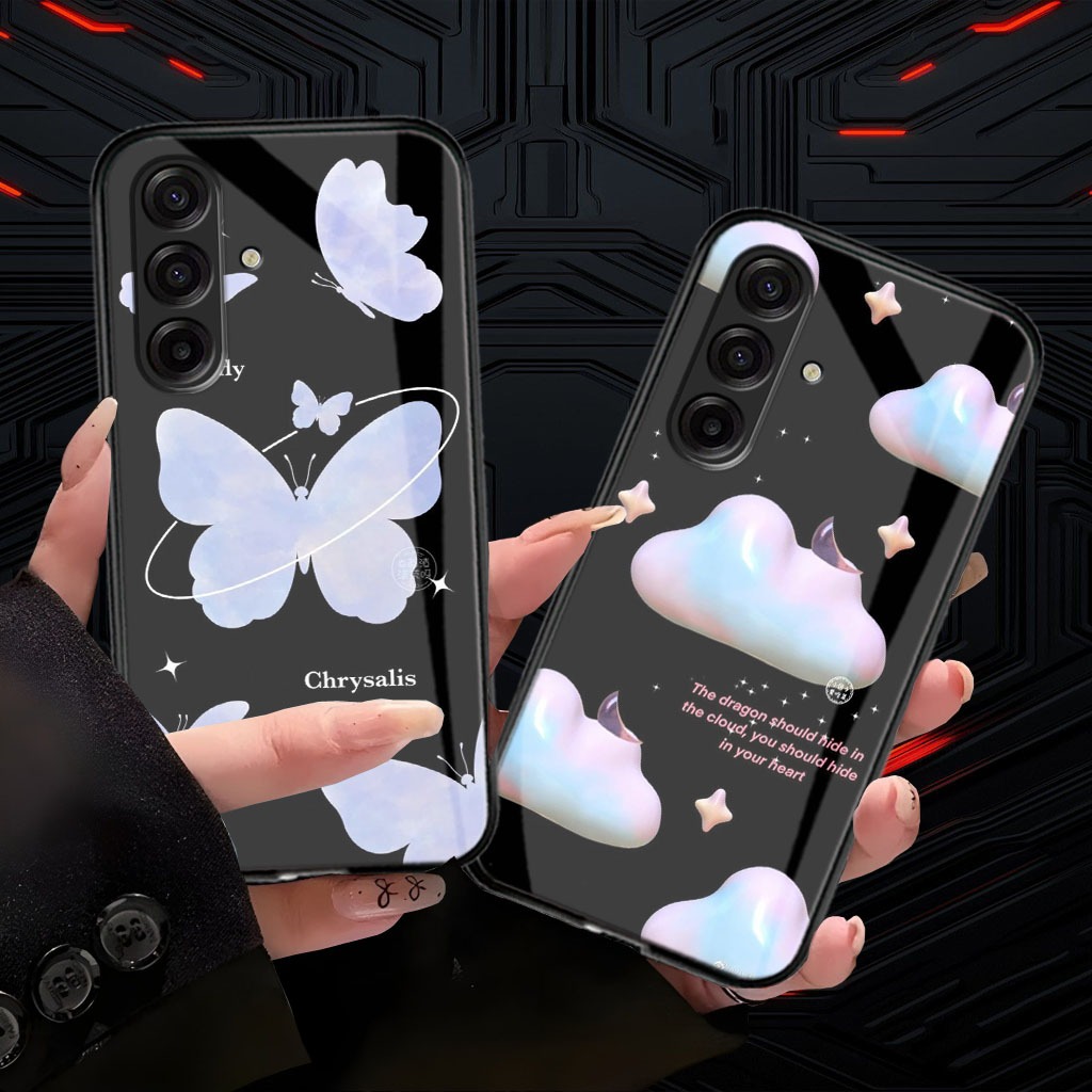 เคส Samsung A17 Glass Softcase 2025 - เคส Samsung A17 - เคส Samsung A17 HP - เคส Samsung A17 HP คลุม