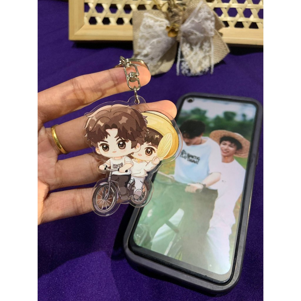 TIANZIYU KEYCHAIN CHIBI UNOFFICIAL MERCH REVENGED LOVE VERSION [2 ด้านข้าง]