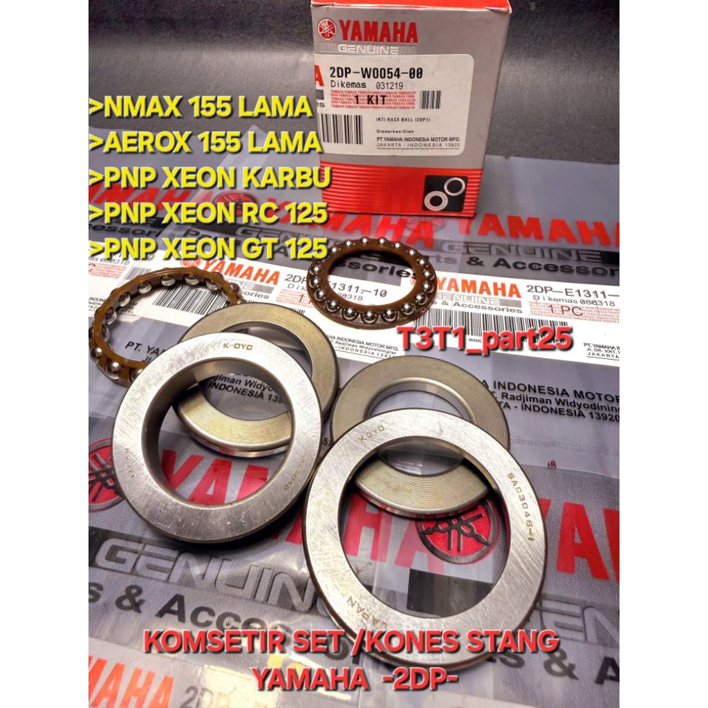 คอพวงมาลัย (2DP) คอพวงมาลัยสําหรับแฮนด์ Nmax 155 รุ่นเก่า/คอพวงมาลัย 155 เก่า/pnp xeon