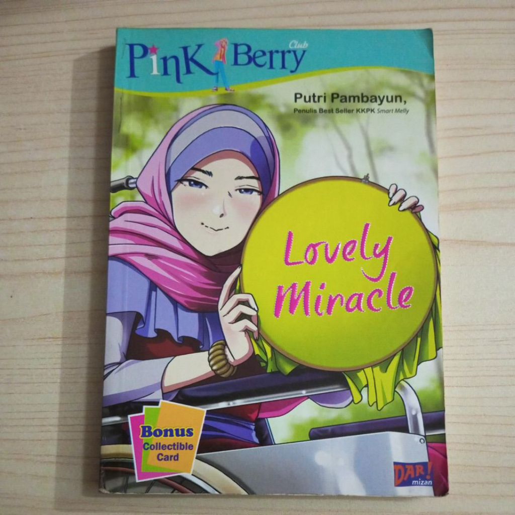PINK BERRY CLUB LOVELY MIRACLE NOVEL BY PUTRI PAMBAYUN