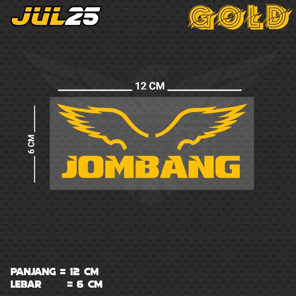 JOMBANG / JUL25 JTR CUTTING STICKER