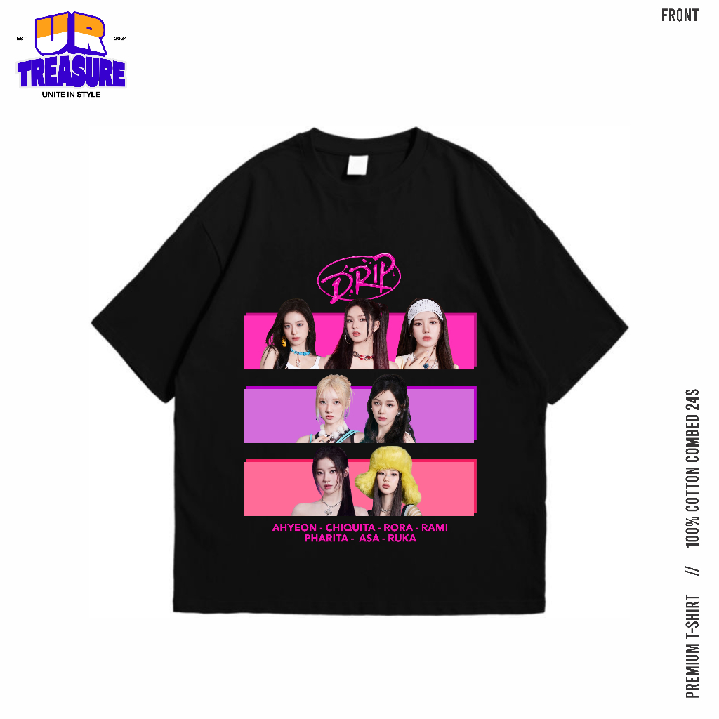 เสื้อยืด Babymonster Drip Cotton Combin 24s / เสื้อยืด Babymonster Drip โดย urtreasure