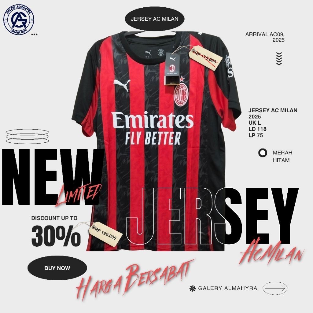 เสื้อเหย้า Ac milan 25/26 และ