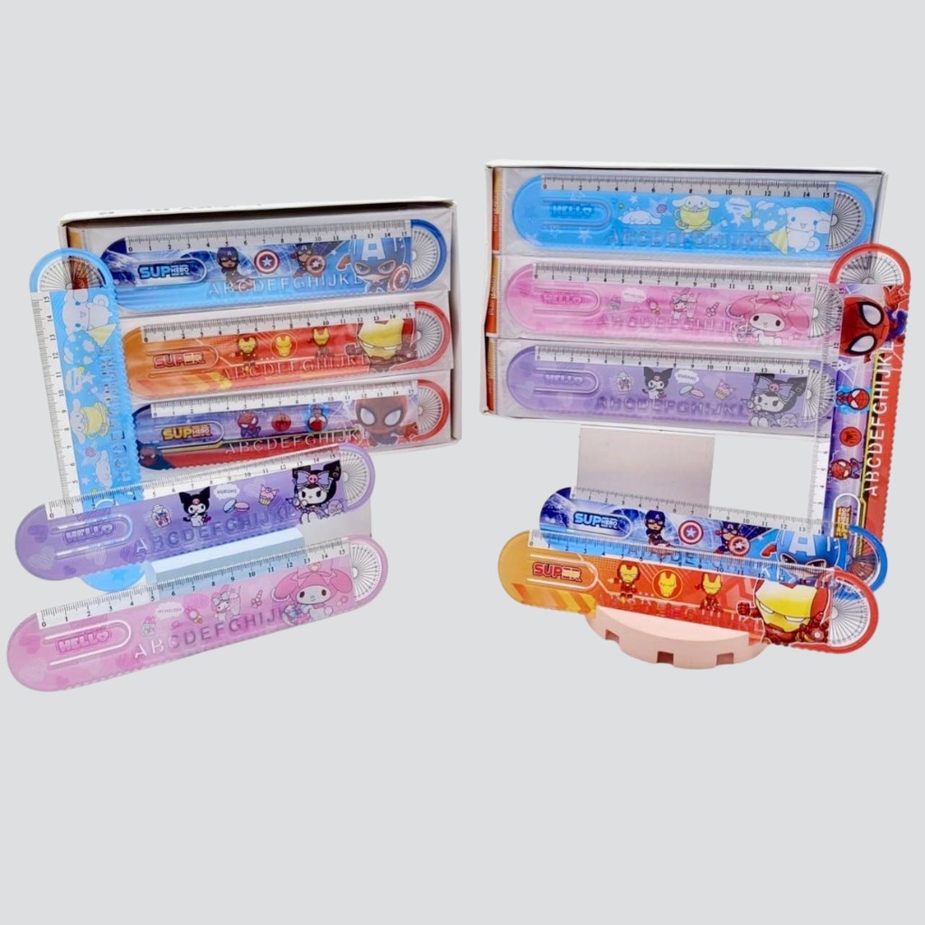1 ชิ้น 15 ซม. SANRIO RULER / CHILDRENS RULER / CUTE RULER / ARC RULER
