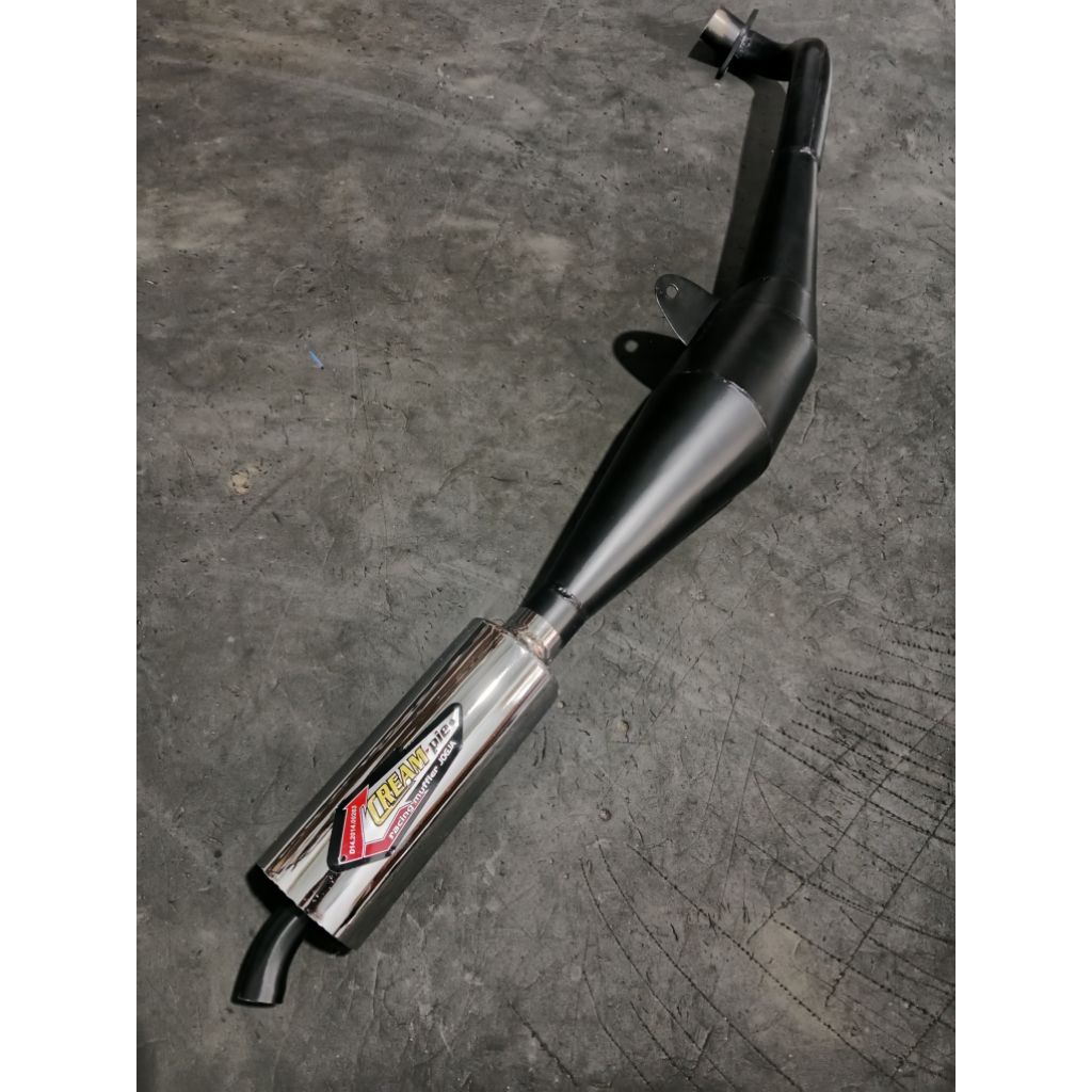 ท่อไอเสีย Creampei Fizr Force1 Y100 Yamaha Alfa F1zr F1 มาตรฐาน Racing ไอเสีย