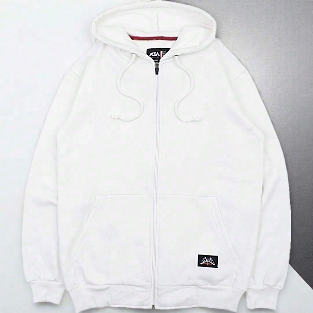 Nsa Ind Hoodie Zipper Bjorka Broken White ผู้ชายผู้หญิง Oversize