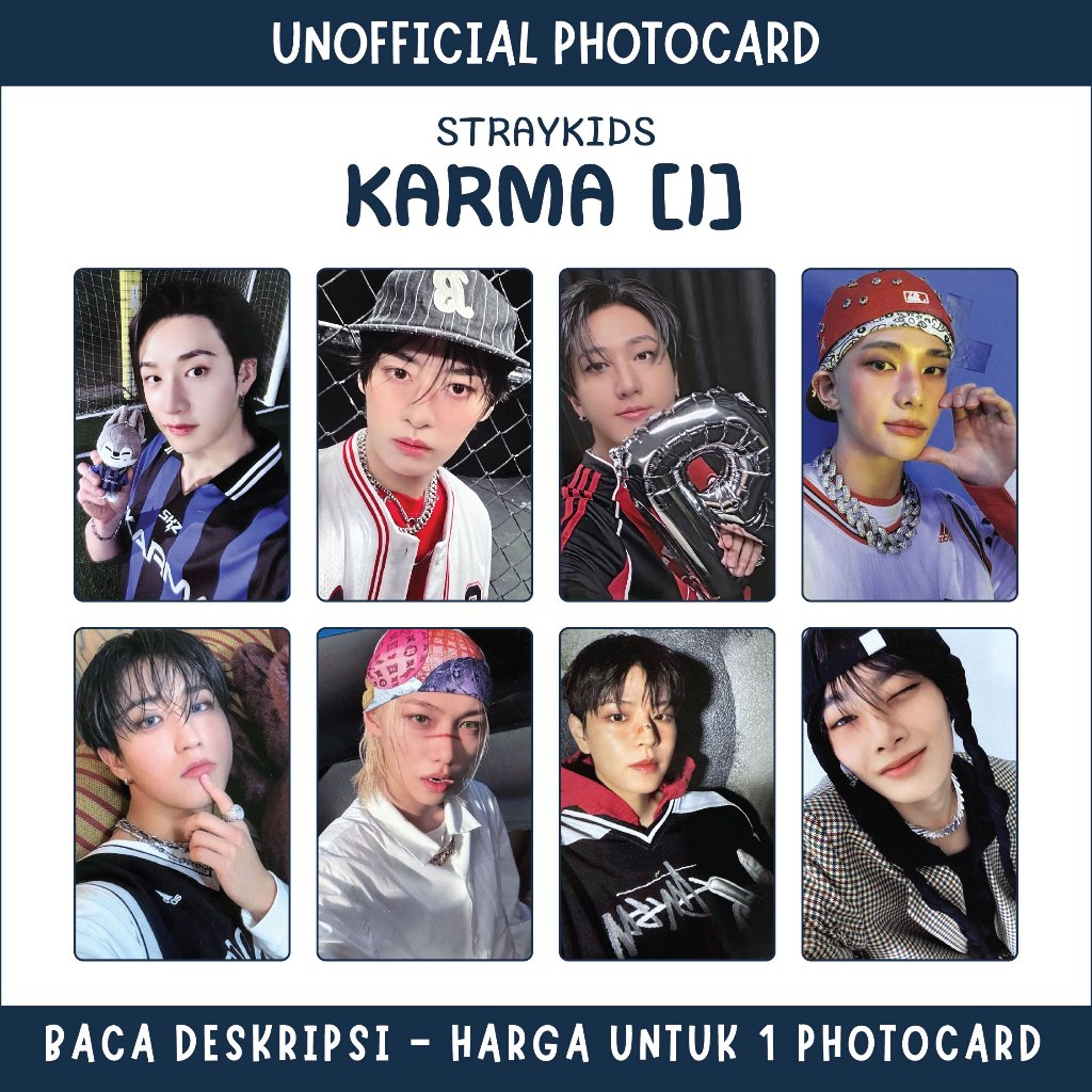 [UNOFFICIAL PHOTOCARD] STRAYKIDS - KARMA [1]