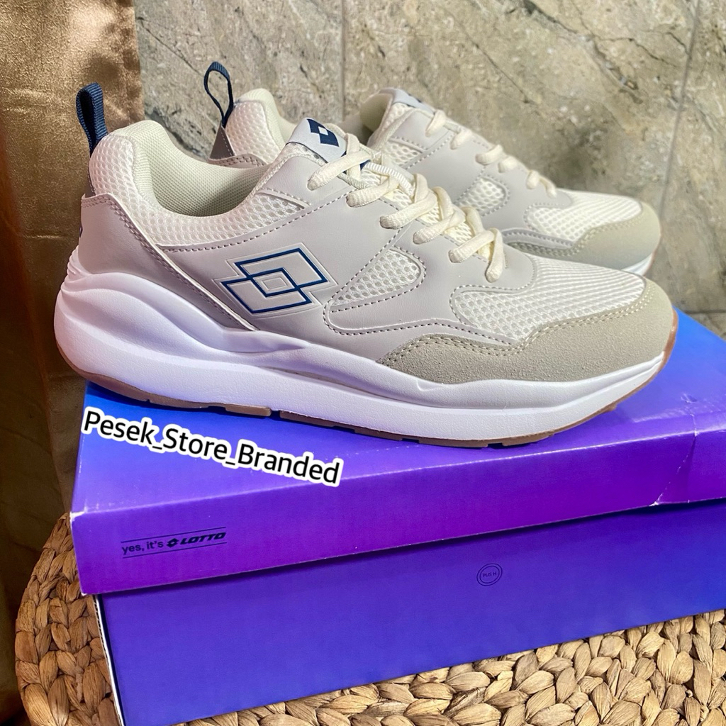 รองเท้า Lotto Original Dante Beige ไซส์ 39-43 รองเท้าผู้ชาย lotto