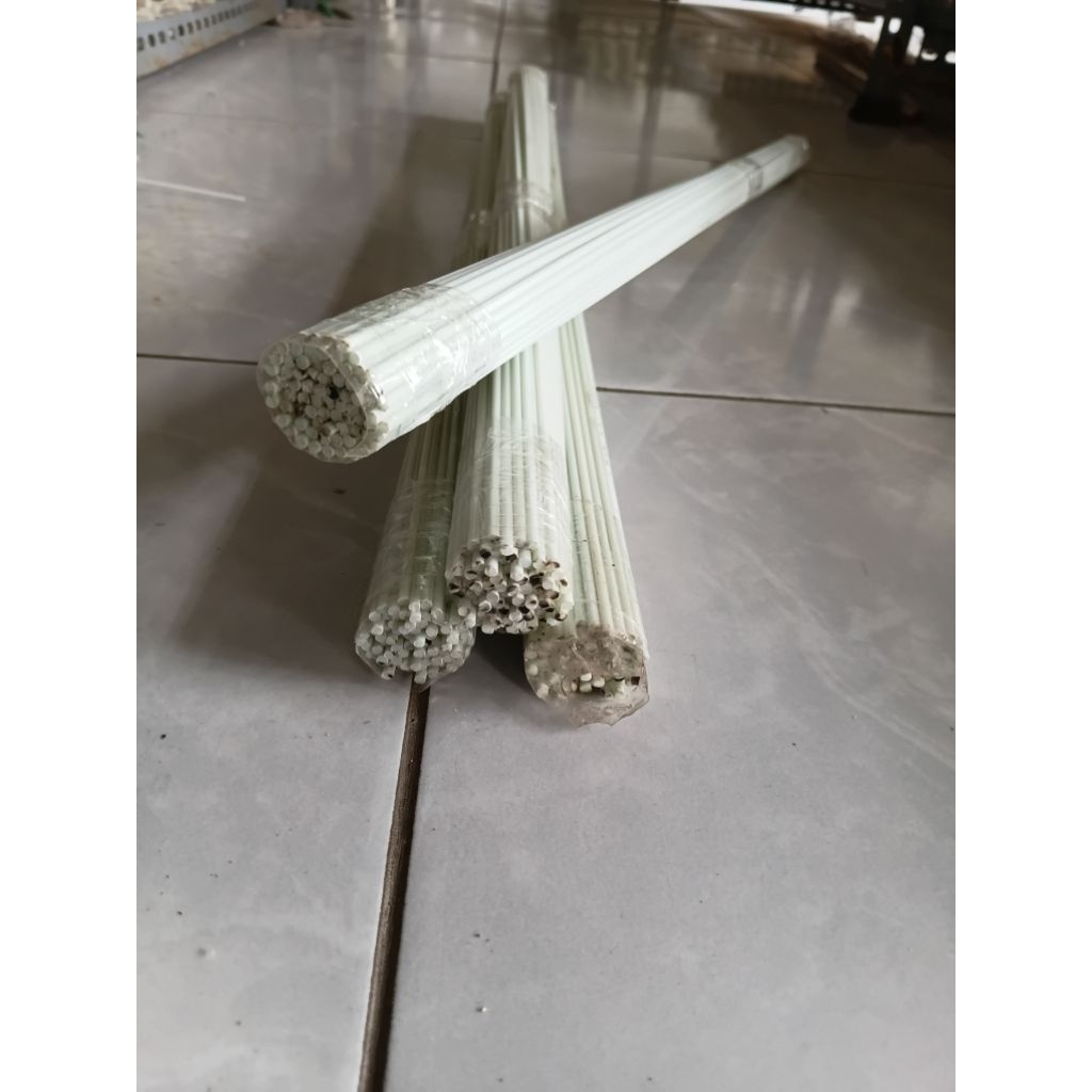 Milky White Fiber Tape 60cm 72 แท่งวัด 2.5mm