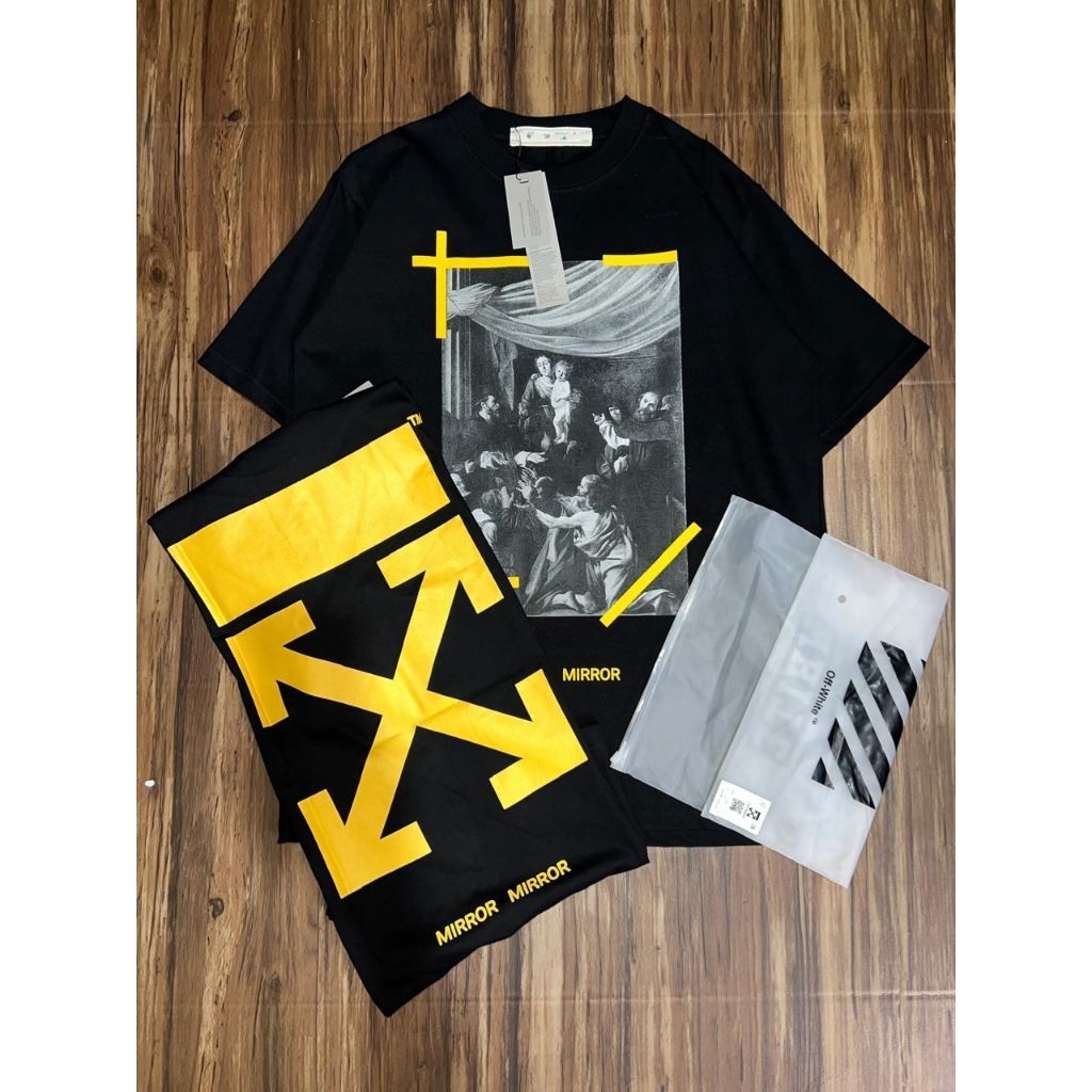 CROSS T-SHIRT MIROR T-SHIRT 20S T-SHIRT OVER T-SHIRT